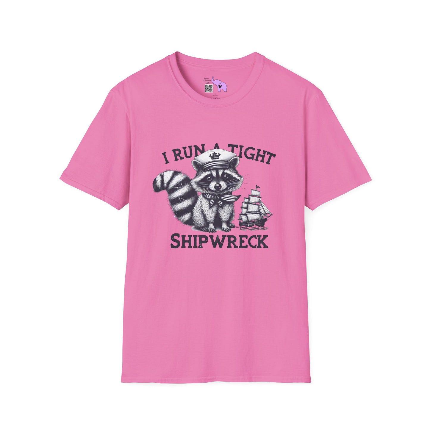 I Run A Tight Shipwreck Adult T-shirt