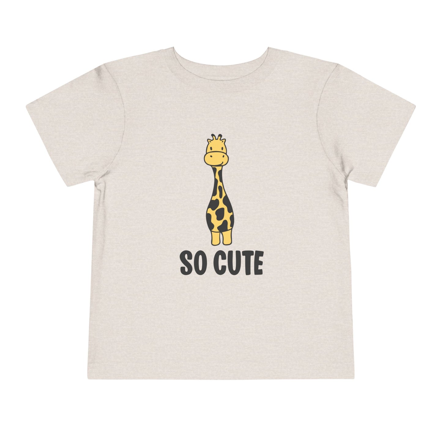 So Cute (Giraffe) Toddler Tee