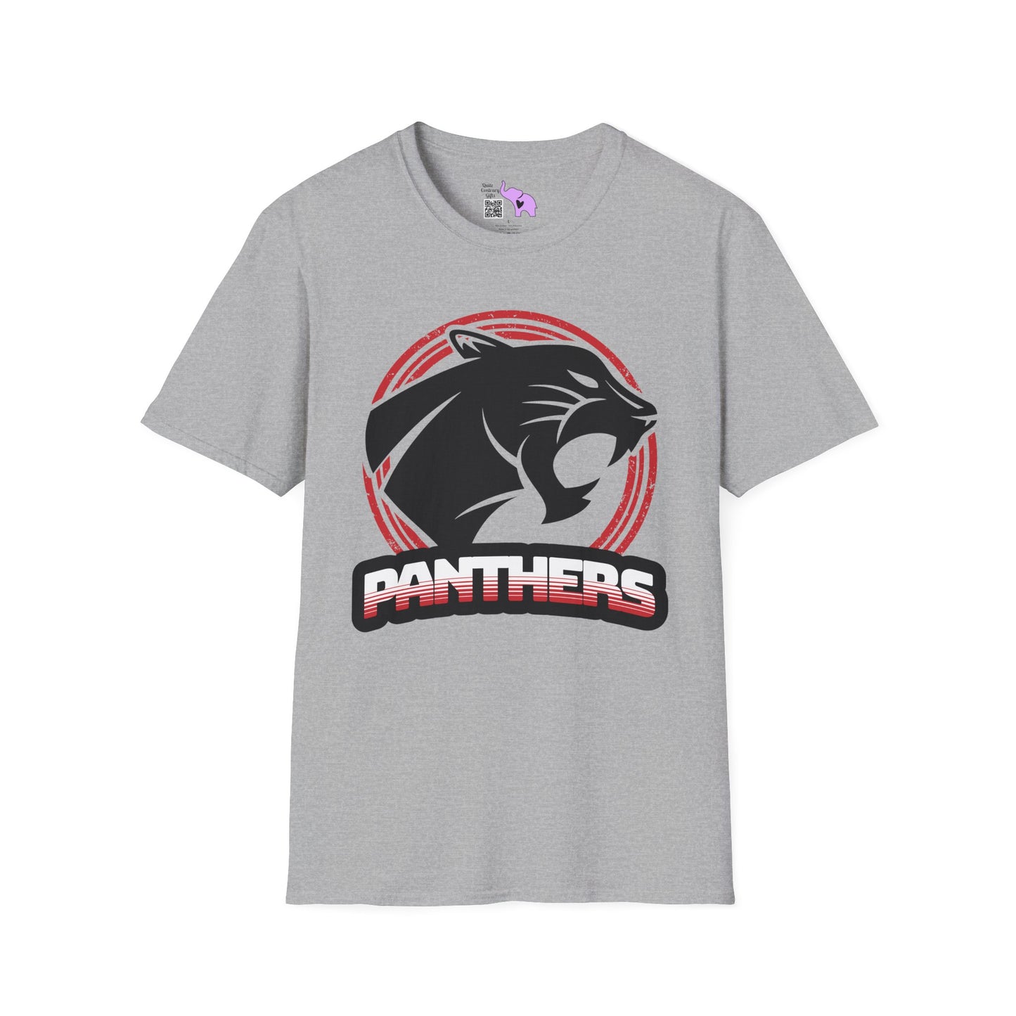Panthers Circle Adult T-shirt