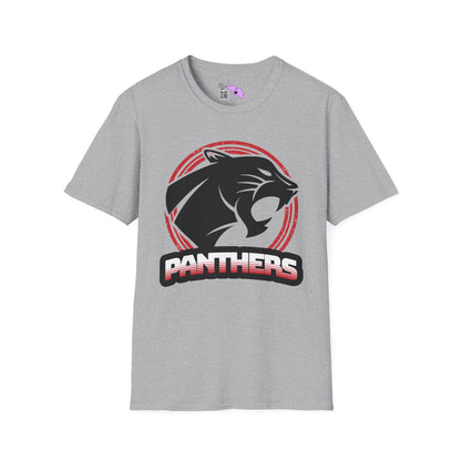 Panthers Circle Adult T-shirt