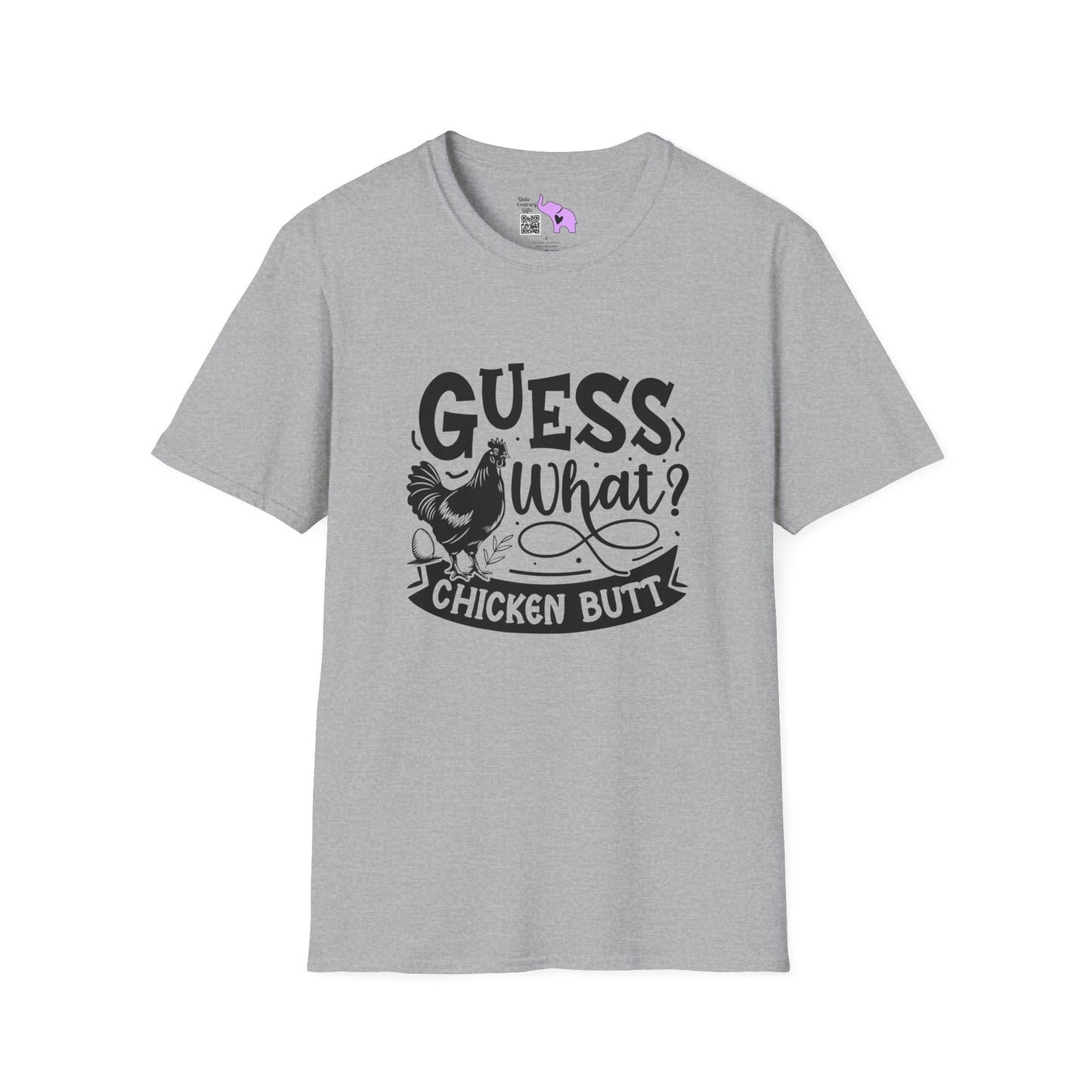 Guess What? Chicken Butt Adult T-shirt