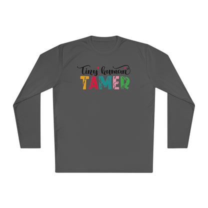 Tiny Human Tamer (Teacher) Adult Long Sleeve Tee