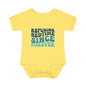 Refusing Bedtime Since Forever Baby Rib Bodysuit