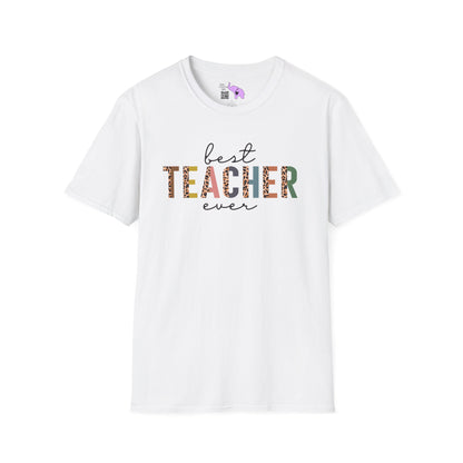 Best Teacher Ever Adult T-shirt