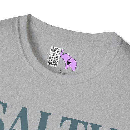 Salty LIl' Beach Adult T-shirt