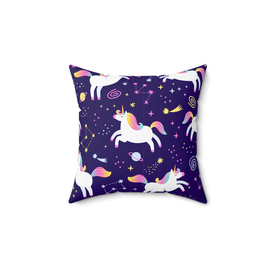 Unicorniverse Throw Pillow