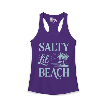 Salty Lil' Beach Women's Ideal Racerback Tank