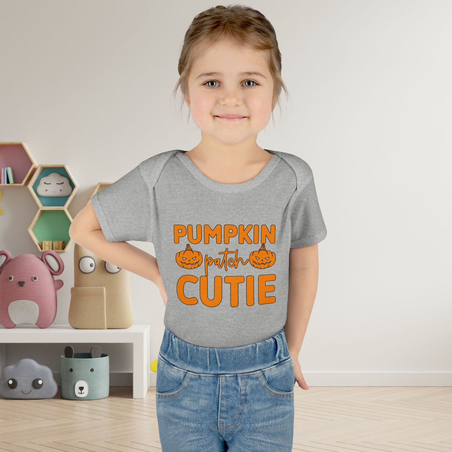 Pumpkin Patch Cutie Baby Rib Bodysuit