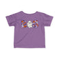 Cute Floral Boo w/Ghost Infant Soft T-Shirt