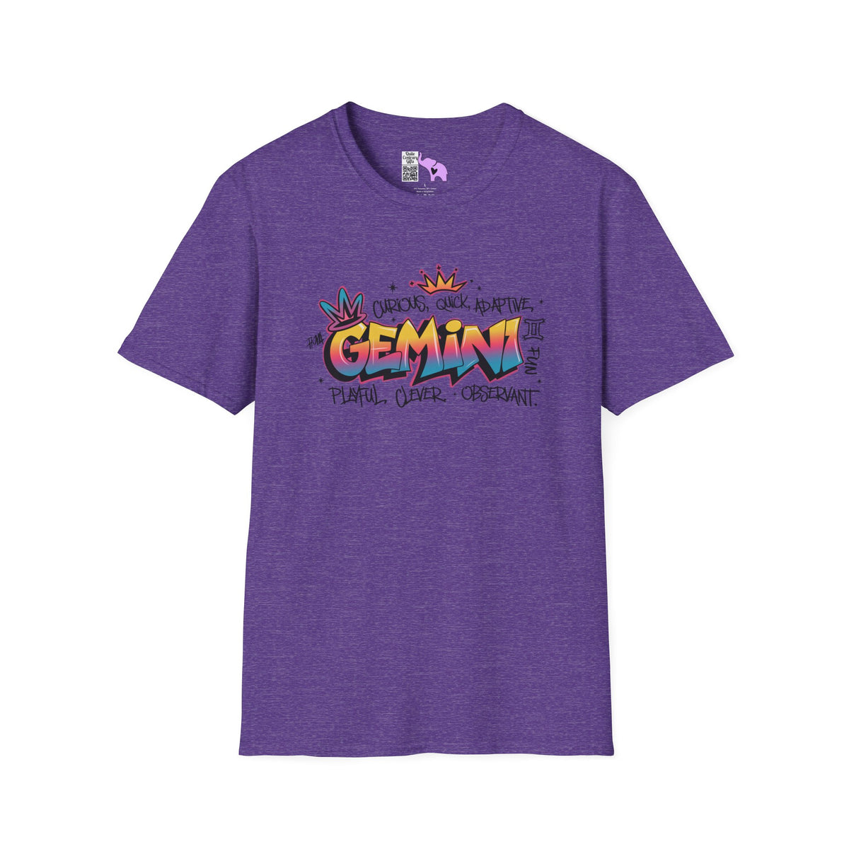 Gemini Street Art Adult T-shirt