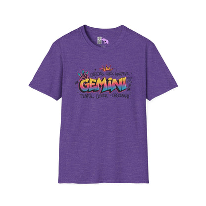 Gemini Street Art Adult T-shirt