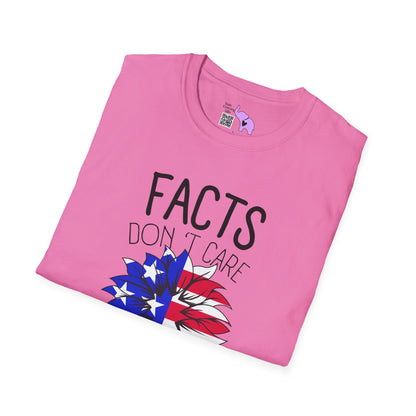 Facts Don't Care About Your Feelings American Flag T-shirt