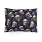 Midnight Lavender Skulls Pillow Sham