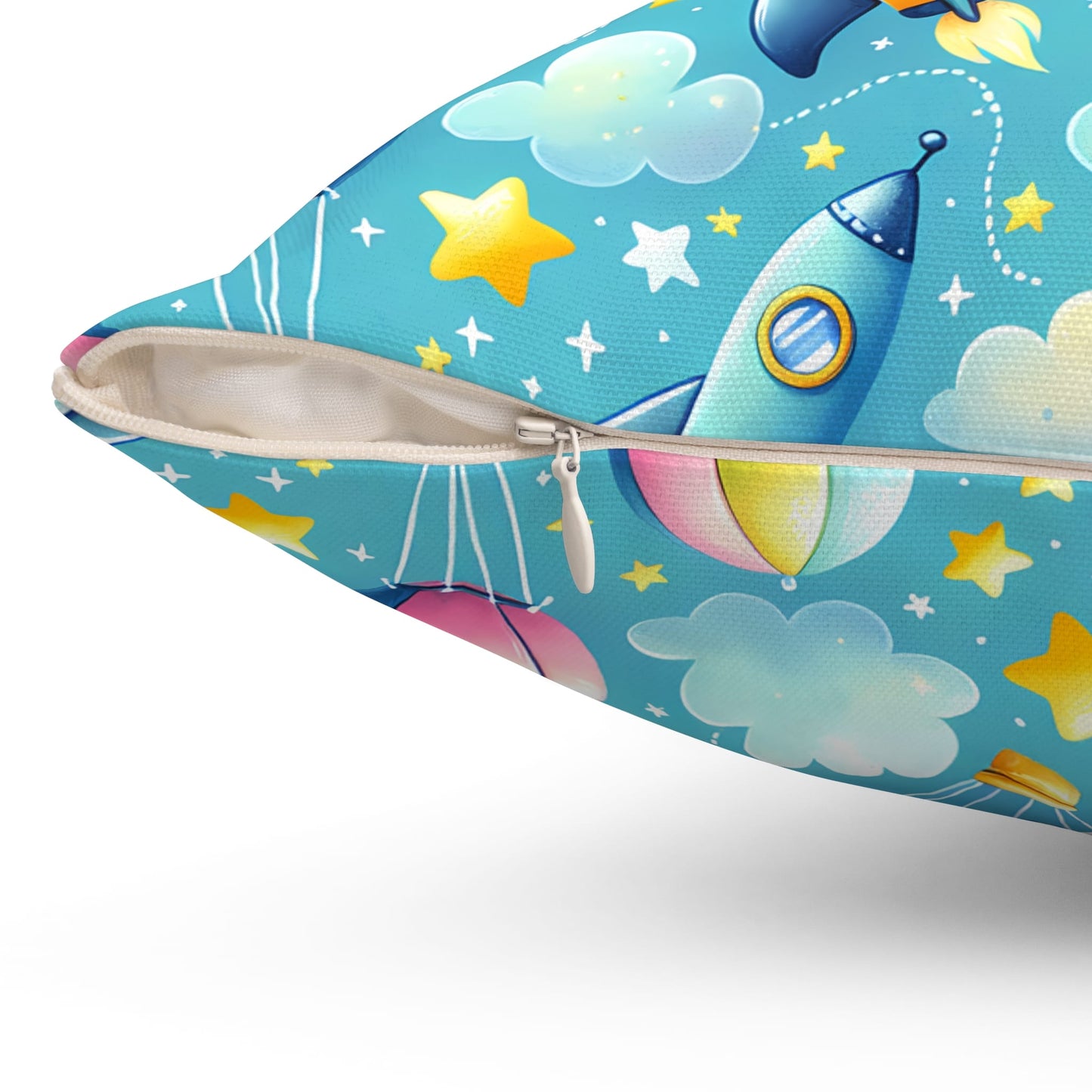 Up, Up & Away Throw Pillow