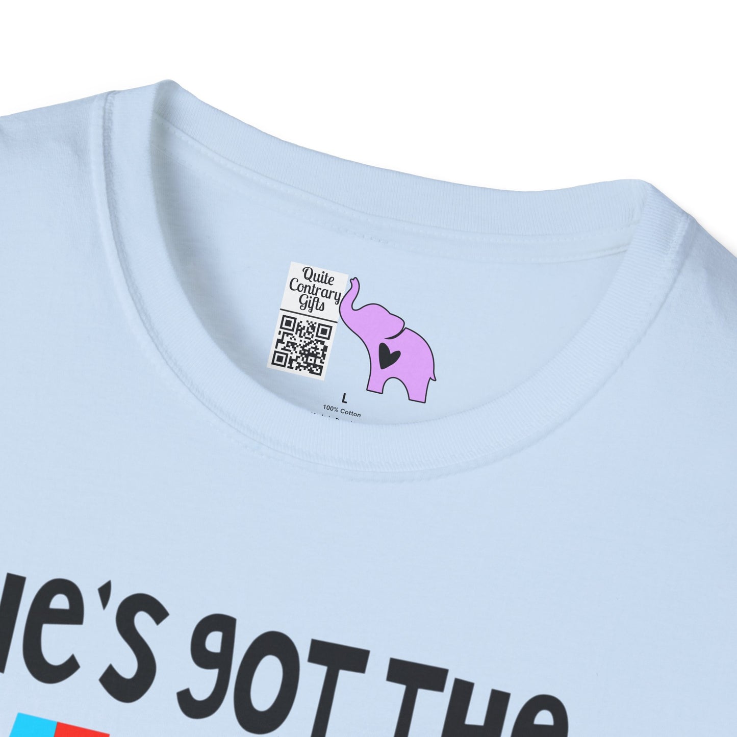 He's Got The Whole World In His Hands Adult T-shirt