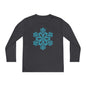 Large Snowflake Youth Long Sleeve Tee