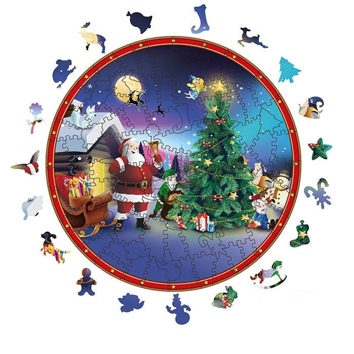 Christmas Night Wooden Puzzle