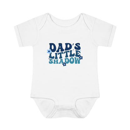 Dad's Little Shadow Infant Baby Rib Bodysuit