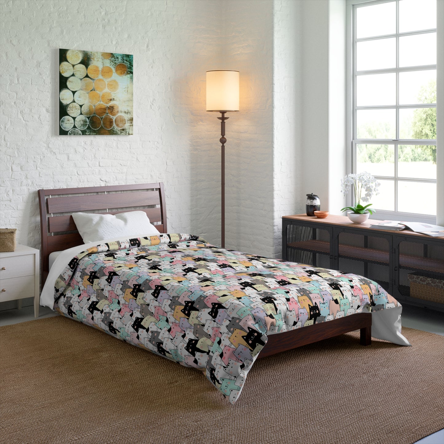 Cartoon Cats Comforter