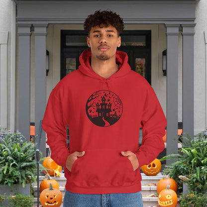 Haunted House on the Hill Heavy Blend™ Hooded Sweatshirt