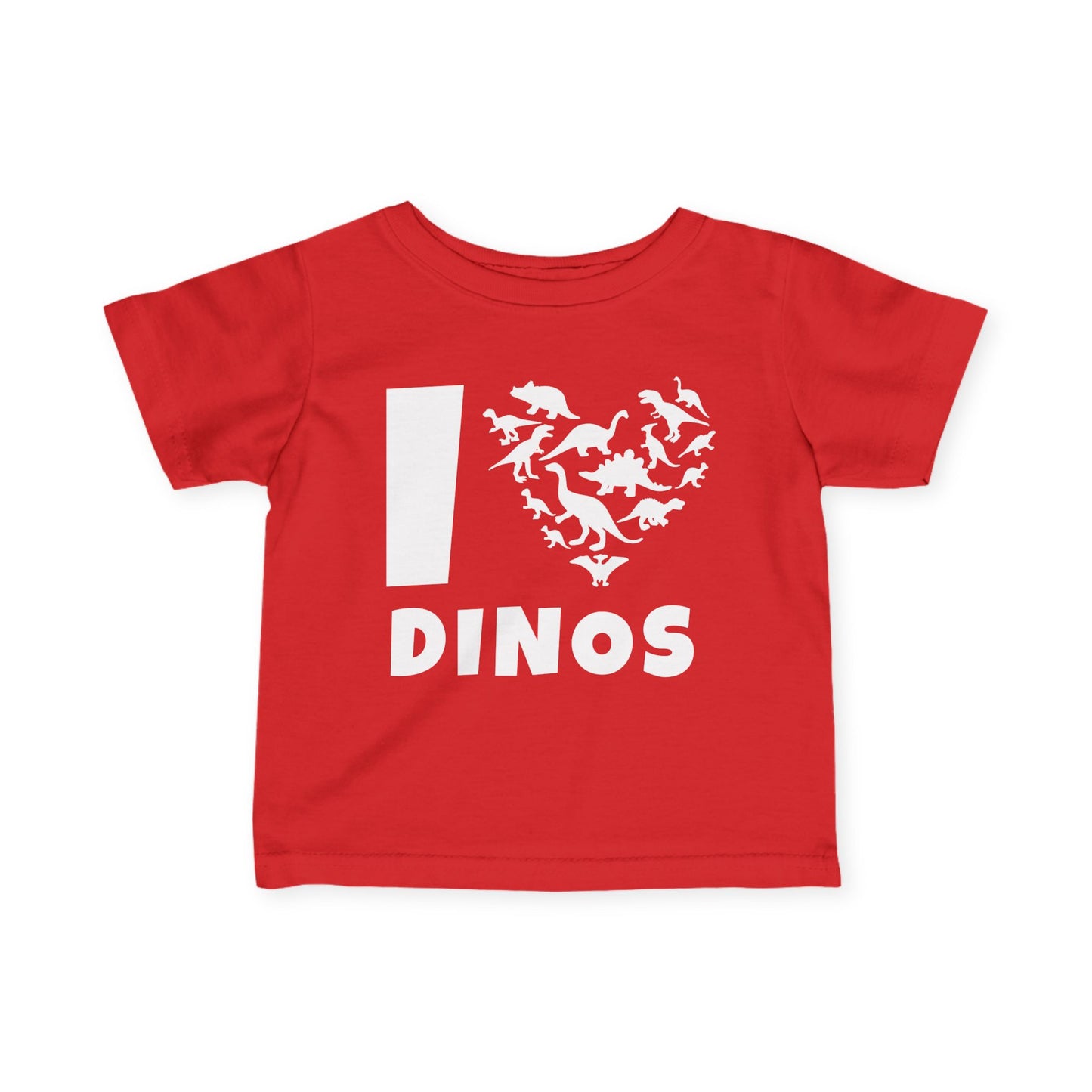 ""I Love Dinosaurs Infant Soft T-Shirt