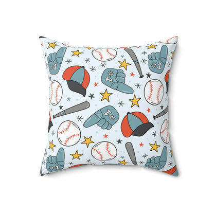 Home Run Heroes Throw Pillow
