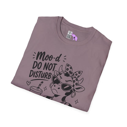 Moo-d: Do Not Disturb Given Adult T-shirt
