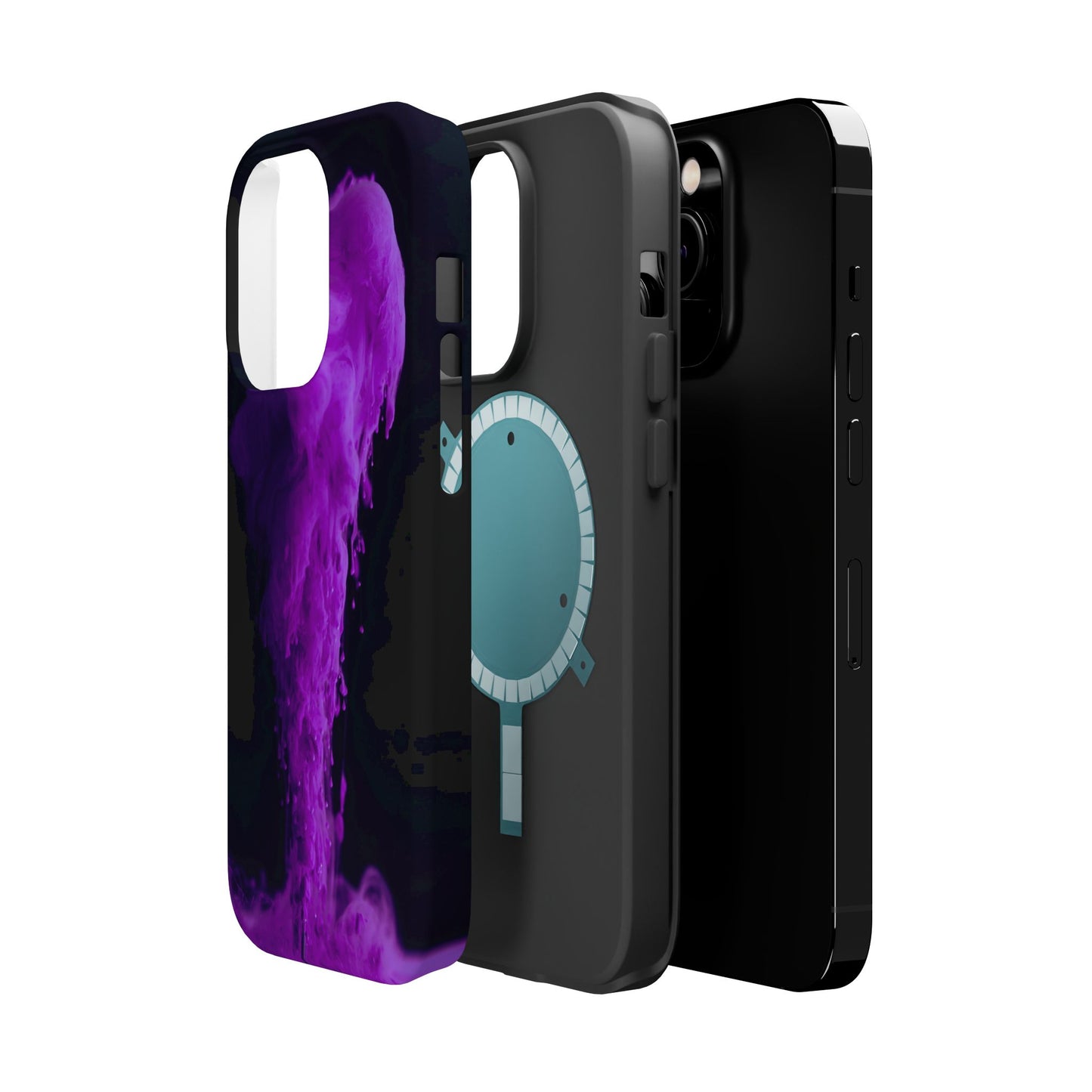 Purple Cloud MagSafe® Compatible Tough Case for iPhone