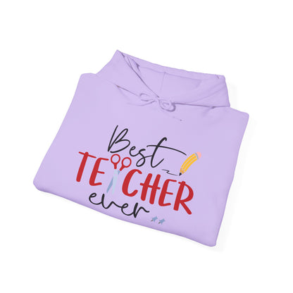 Best Teacher Ever Heavy Blend™ Hooded Sweatshirt