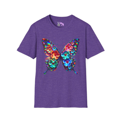 Neon Bloomfly Adult T-shirt