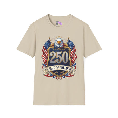250 Years of Freedom Adult T-shirt