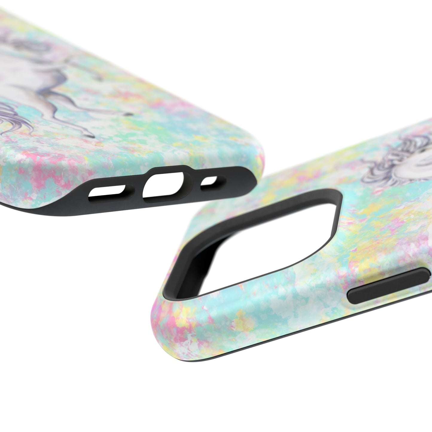 Pastel Pegasus MagSafe® Compatible Tough Case for iPhone