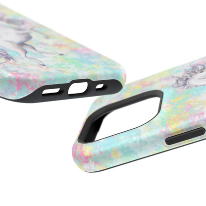 Pastel Pegasus MagSafe® Compatible Tough Case for iPhone