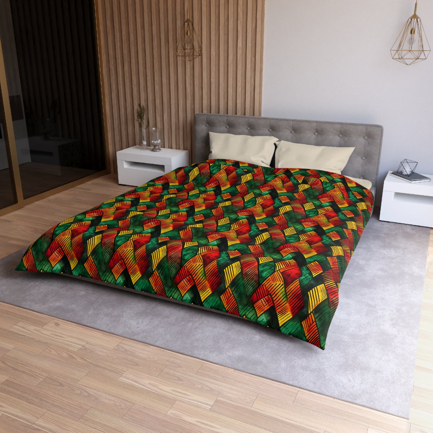 Joyful Vibes Microfiber Duvet Cover