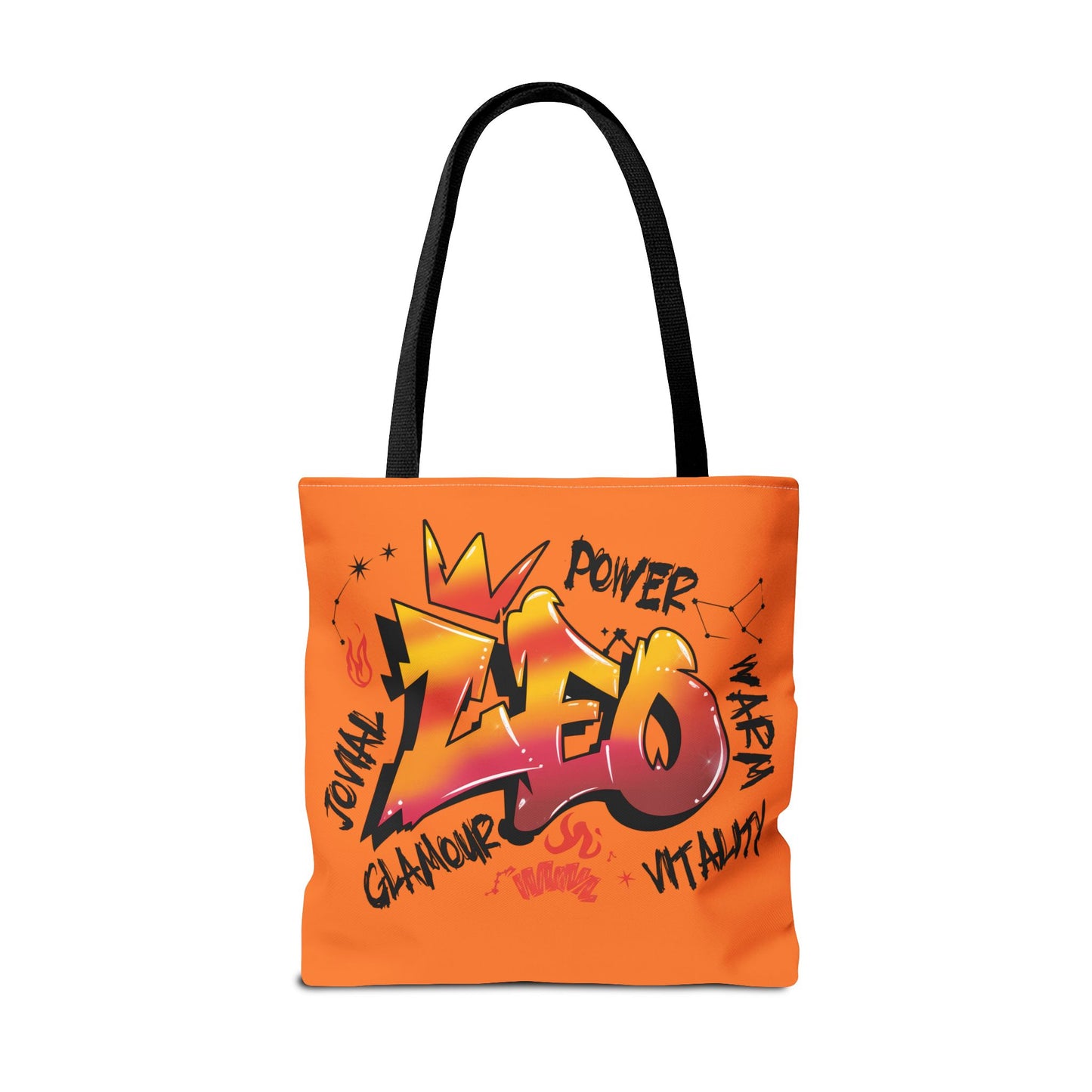 Leo Street Art Canvas Tote Bag