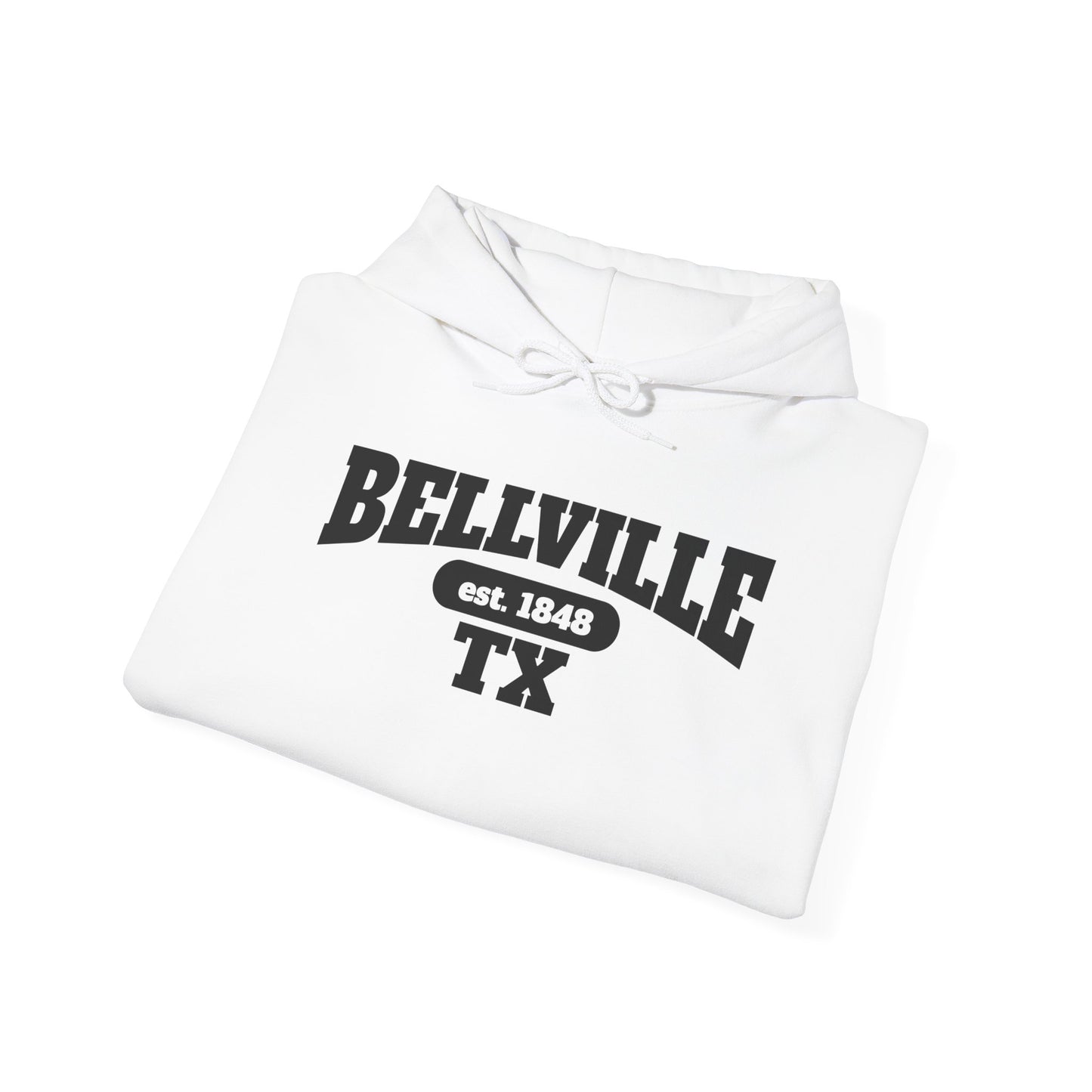 Bellville Texas Est. 1848 Adult Heavy Blend™ Hooded Sweatshirt