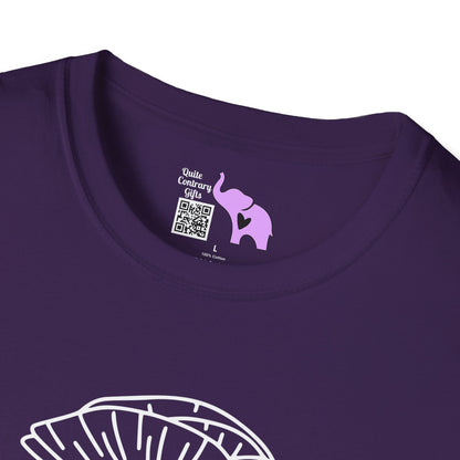 Faith (Vertical, Floral) Adult T-shirt