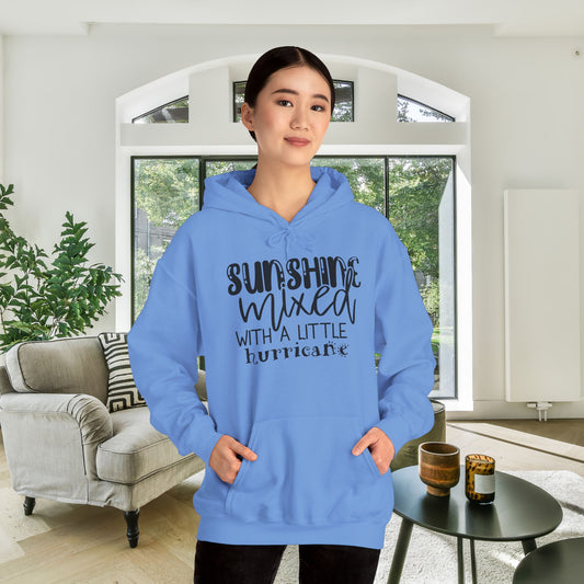 Sunshine Mixed With A Little Hurricane Heavy Blend™ Hooded Sweatshirt
