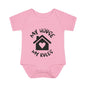 My House My Rules Infant Baby Rib Bodysuit