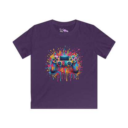 Colorful Game Control Youth Softstyle Tee