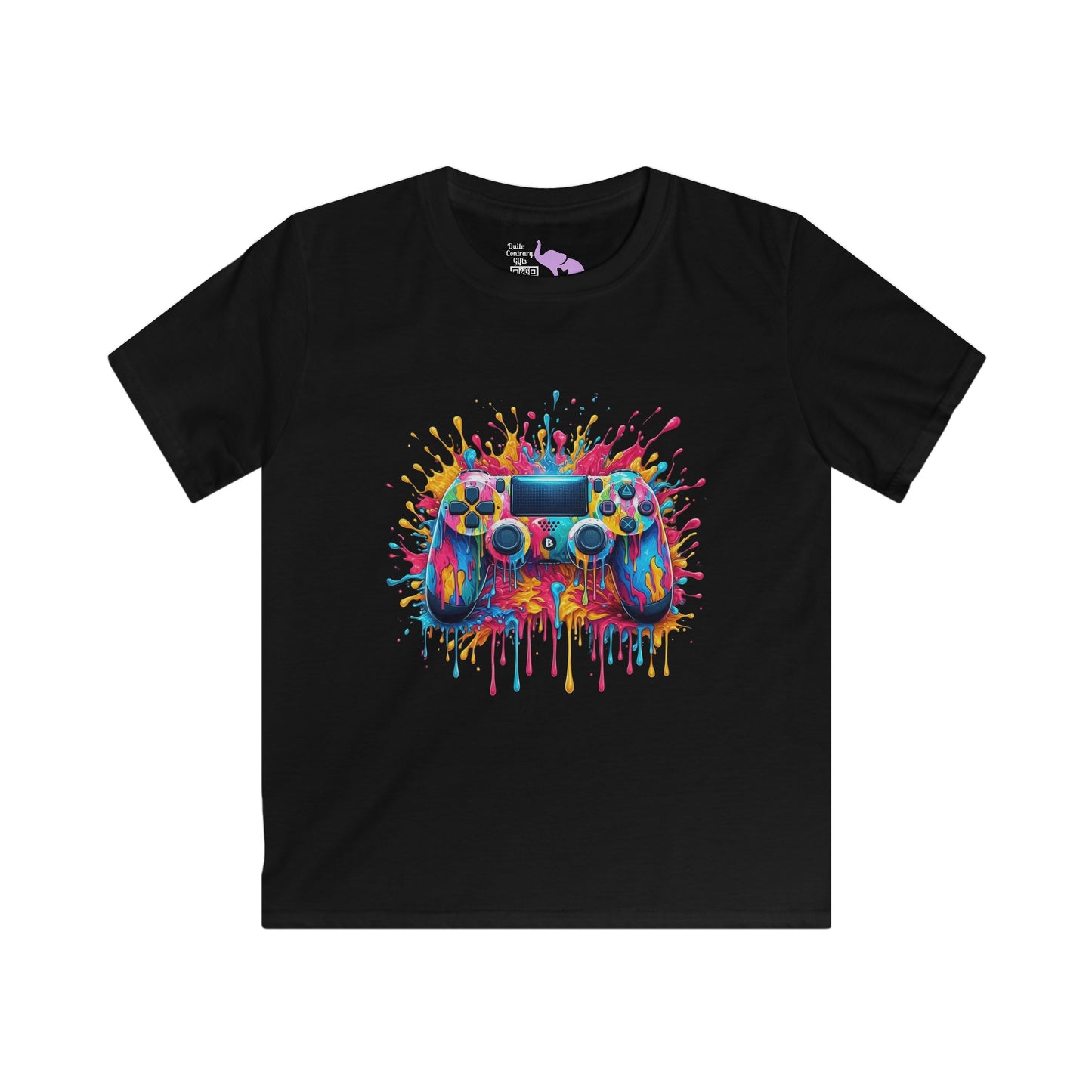 Colorful Game Control Youth Softstyle Tee