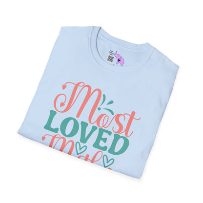 Most Loved Mother Adult T-shirt