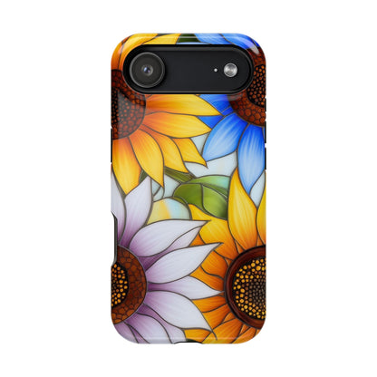 Colorful Sunflowers MagSafe® Compatible Tough Case for iPhone