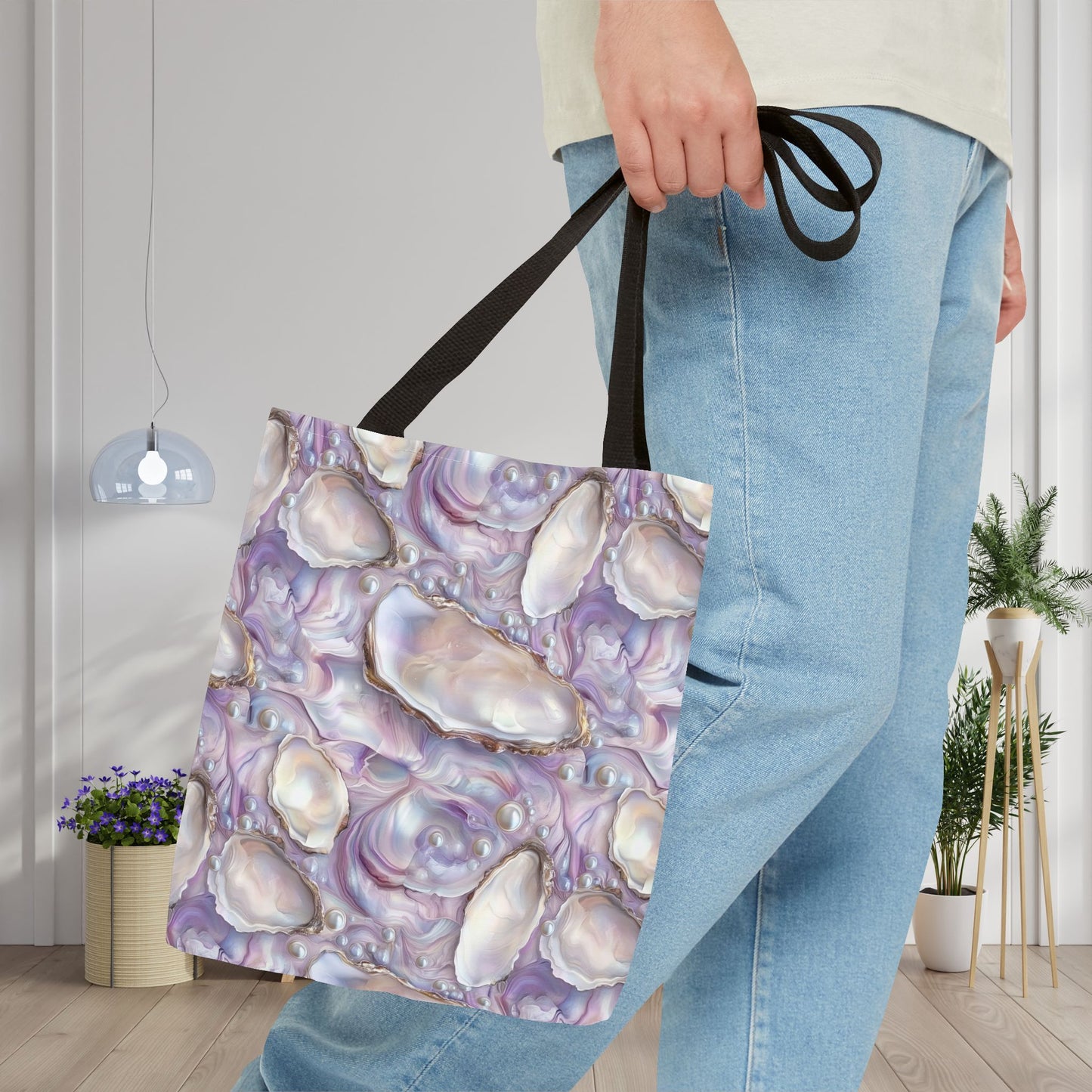 Purple Opalescent Dreams Canvas Tote Bag