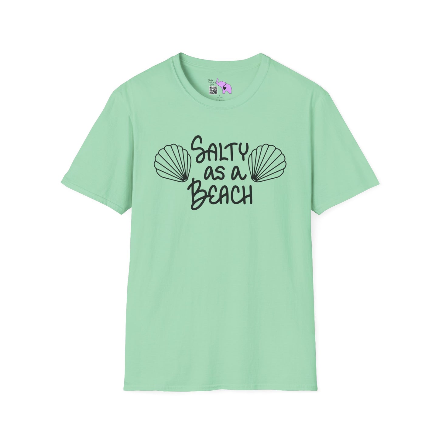 Salty As A Beach Adult T-shirt