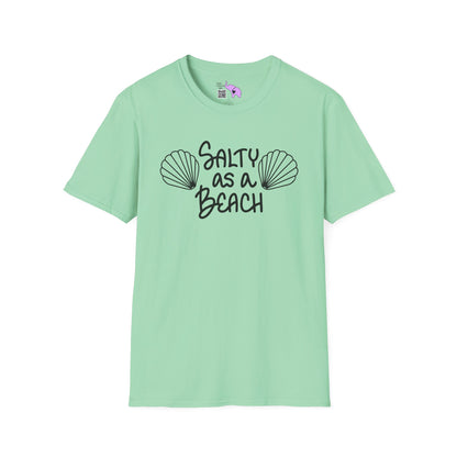 Salty As A Beach Adult T-shirt