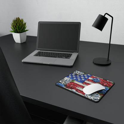 Painted in Patriotism Non-Slip Gaming Mouse Pad