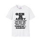 GenX Army We May Be Old But We Will Still Throw Hands Adult T-shirt