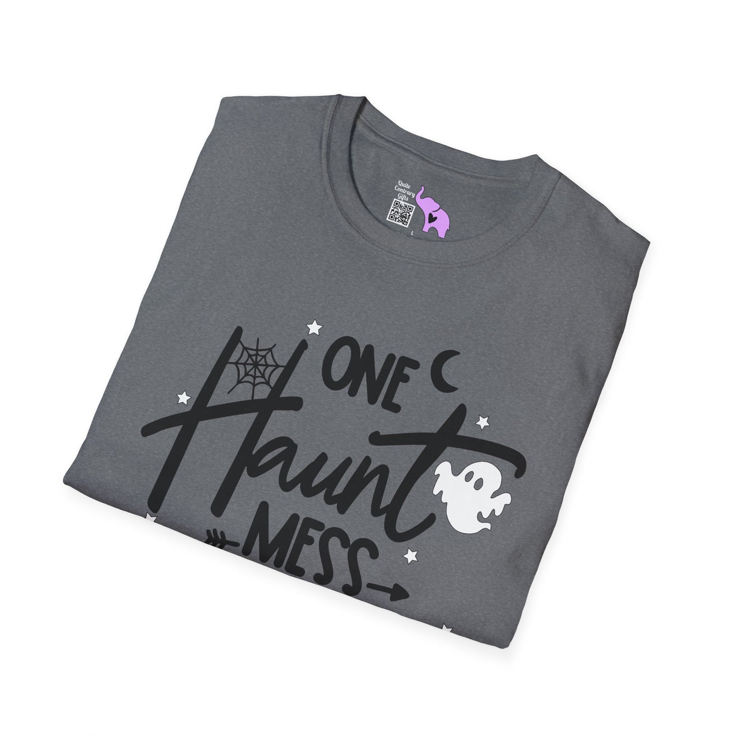 One Haunt Mess Adult T-shirt
