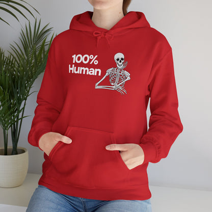 100% Human Skeleton Heavy Blend™ Hooded Sweatshirt